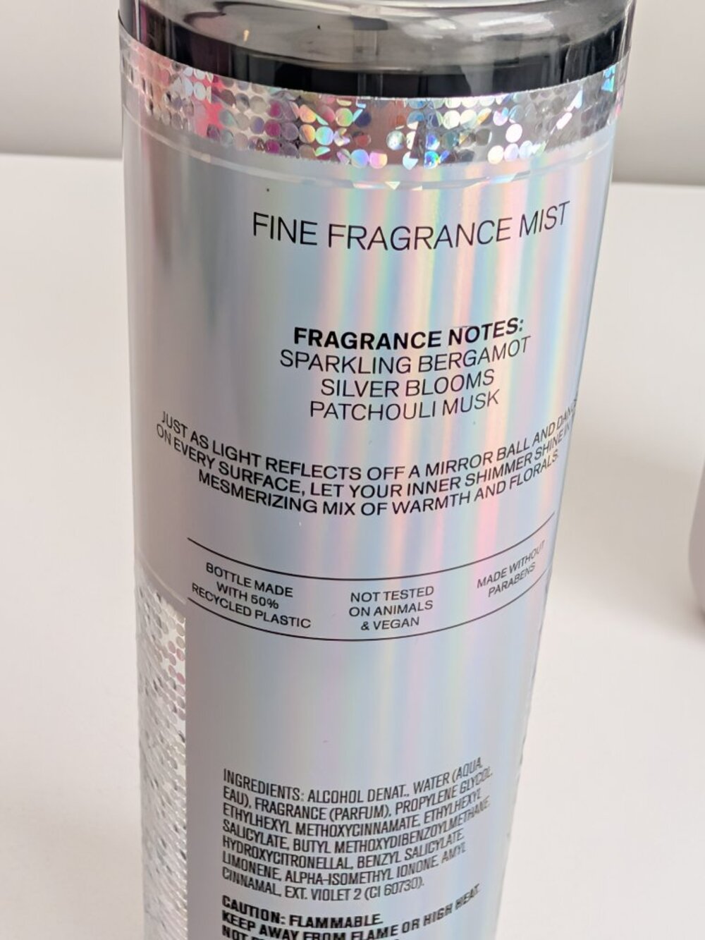 Bath & Body Works PLATINUM Fine Fragrance Mist 8 oz & Body Wash 10 oz New - Picture 4 of 7
